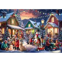 Bluebird Puzzle Puzzle Noel entre Voisins - 2000 pièces