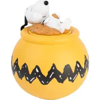 Erik Editores Snoopy Cookie Jar Jaune