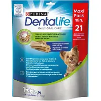 Purina Dentalife Dentalife Extra Mini Maxi Pack 21 Bâtonnets Mcher Pour Chiens De Tr S Petite Taille 207g