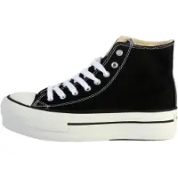 Victoria Baskets Haute Semelle Plateforme femme - Noir - 38