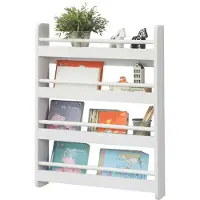SoBuy KMB08-K-W Meuble de rangement - Suspendable - MDF - 60 x 12 x 80 cm - Blanc