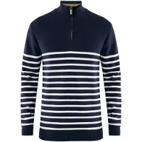 Mexx Pull-over bleu marine / blanc naturel