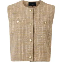 Mexx Blazer marron / blanc