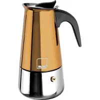 Ibili Moca Cupra Machine à espresso 10 tasses Golden One Size / EU Plug 220V Golden One Size