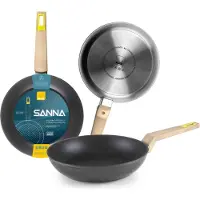 Ibili Sanna 22 Cm poêle à frire Golden Golden One Size