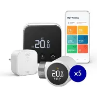 Tado ° Slim Thermostat X Bundle, Thermostat, Multicolore