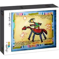 Grafika Kids Puzzle Anne Poiré &amp; Patrick Guallino - Précieuse Chevauchée - 200 à 499 pièces