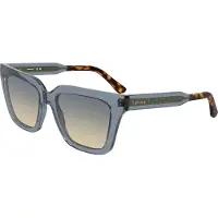 Lacoste Lunettes de Soleil L6063S 55/18/145 Transparent light grey Bio inj-g820 WOMAN L6063S