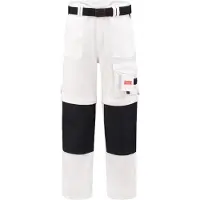 Workman 1004 Classic Worker ZIP OFF Pantalon De Travail - Blanc / Bleu Marine - Taille 54 (38/34)