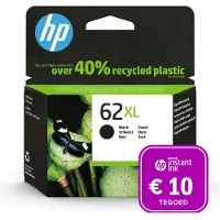HP 62XL - Cartouche d'encre noire + encre instantanée tegoed (CF)