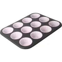 Ibili Plaque 12 Biscuits + Capsules 39 X 27 Cm