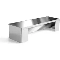 Ibili Moule triangulaire en hêtre Argent Argent One Size