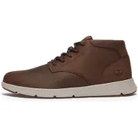 Timberland pour homme. TB0A6C7TW011 Parker Street Sneakers marron (43), Cuir, Plat, Lacets, Casuel