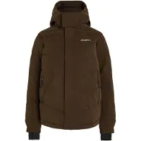 O'Neill Veste de sport 'Cruz Hybrid' brun foncé / noir / blanc