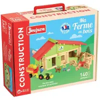 Jeujura Ferme Tracteur Animaux Jeu De Construction Créatif 140 Pièces - Ks5