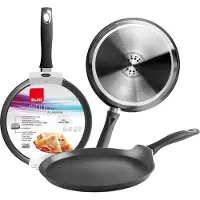 Ibili New Induplus 28 Cm Pancake Pan Argenté