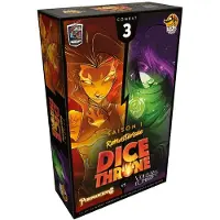 Lucky Duck Games Dice Throne Saison 1- Pyromancienne VS Voleur de l’Ombre