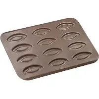 Gobel Plaque 12 Barquettes - Antiadhérent - 320 X 235 Mm