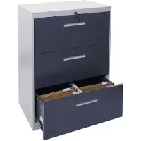 Mendler Armoire à dossiers suspendus HWC-A10 acier, A4 verrouillable 103x76x46cm gris-gris foncé