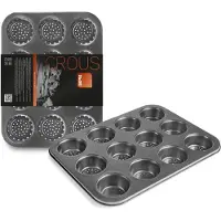 Ibili Plaque A 12 Biscuits Perforee Crous 35 X 6 Cm
