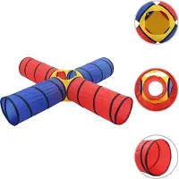 vidaXL Ensemble de salon de jardin 7 pièces avec coussins noir poly rotin