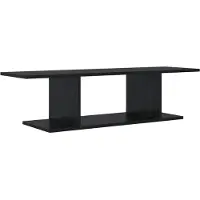 vidaXL Ensemble meuble TV noir 103 x 30 x 26,5 cm en aggloméré