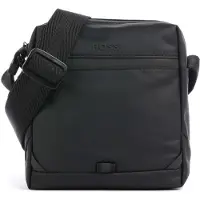 BOSS Sac reporter en similicuir avec détails réfléchissants