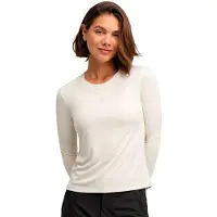Siroko Wander Sand Long Sleeve T-shirt Beige M Femme
