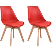 Happy Garden CHA04R, Rouge, Adulte, 150 kg, 490 mm, 810 mm, 45,5 cm