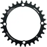 Leonardi Racing Daisy 104 Bcd Chainring Noir 38t