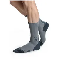X-socks Run Discover Crew Socks Gris EU 45-47