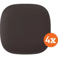 Jalo Helsinki Jalo Kupu Détecteur de Fumée Gris Anthracite (10 ans) Lot de 4