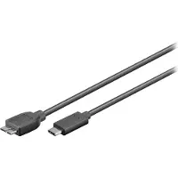 Goobay Câble micro USB C vers USB B -
