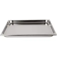Vogue Bacs Gastronorme 2/1 en acier inoxydable | 6 formats