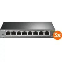 TP-LINK TL-SG108E Lot de 3