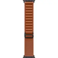 Apple Bracelet Alpine Loop pour Watch | 44/45/46/49 mm - Taille M - Terracotta / Black Titanium