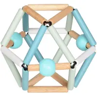 Trousselier Hochet En Bois Grabber Blue Snow
