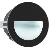 Eglo Lampe encastrée LED Aracena Round Spot noir