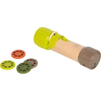 Small Foot Lampe à projection - COMPANY - LEGLER (Discover) - 2-en-1 lampe &amp; projecteur - 6 disques éducatifs - Bois/Plastique