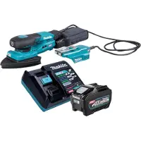 Makita BO 006 CGT101 Akku Deltaschleifer 40 V max. 100 x 150 mm 3,0 mm Hub Brushless + 1x Akku 5,0