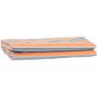 vidaXL Tissu de remplacement pour store bleu et orange 1000 x 160 cm en polyester