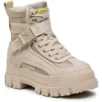 Buffalo Bottines à lacets 'Aspha Com1' beige