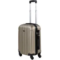 Itaca unisex. 771150-05 Mallette à 4 roues 771150 champagne -55x37x20cm (OSFA), Casuel, ABS/Polycarbonate, Cabine