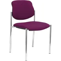 Nowy Styl Styl Bali Office Fixed Chair Violet