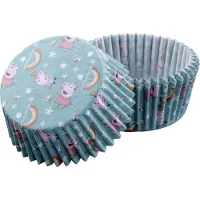 Dr. Oetker Moules en papier Peppa & Schorsch Ø5x3cm , 50 pièces