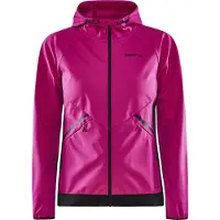 Craft Glide Hood Softshell Jacket Rose XS Femme