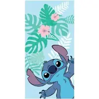 Aymax Lilo & Stitch - Stitch - Serviette De Plage 100% Polyester 70x140cm