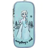 Giovas Trousse à crayons Disney Reine des Glaces Adventure avec 2 compartiments 26 cm