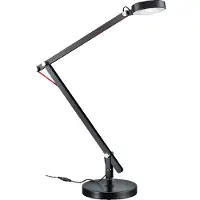 TRIO Lampe de bureau LED Amsterdam noir