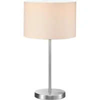 TRIO HOTEL lampe à poser argent 511100101